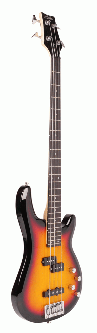 Ashton AB4TSB Bass Guitar in Sunburst