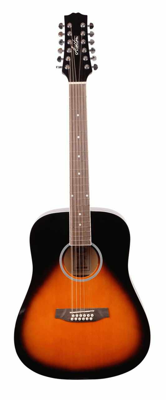 Ashton D20/12 TSB Dreadnought 12 String Guitar