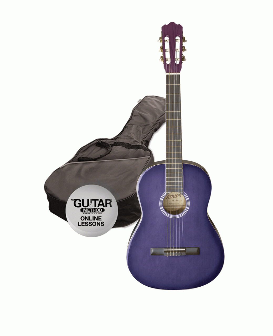 Ashton SPCG12 TP Classical Guitar Starter Pack