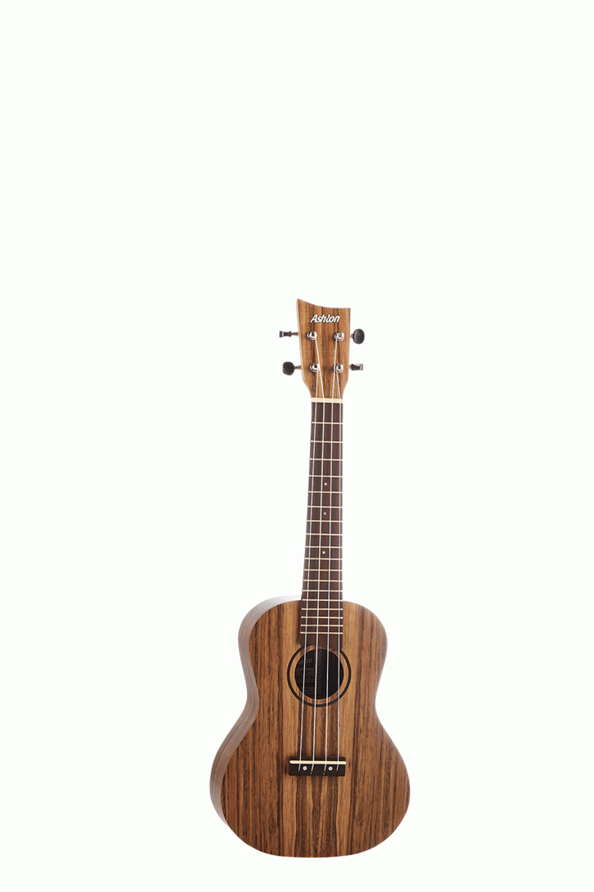 Ashton UKE500CBW Concert Ukulele Black Walnut