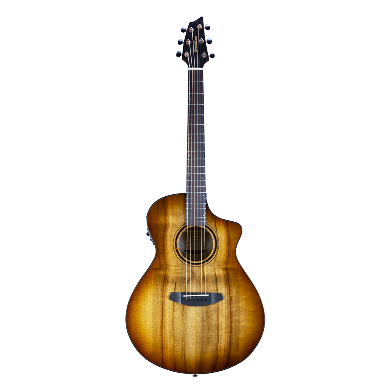 Breedlove BL-PUCERTA Pursuit Exotic Series Concert Amber CE Myrtlewood-Myrtlewood