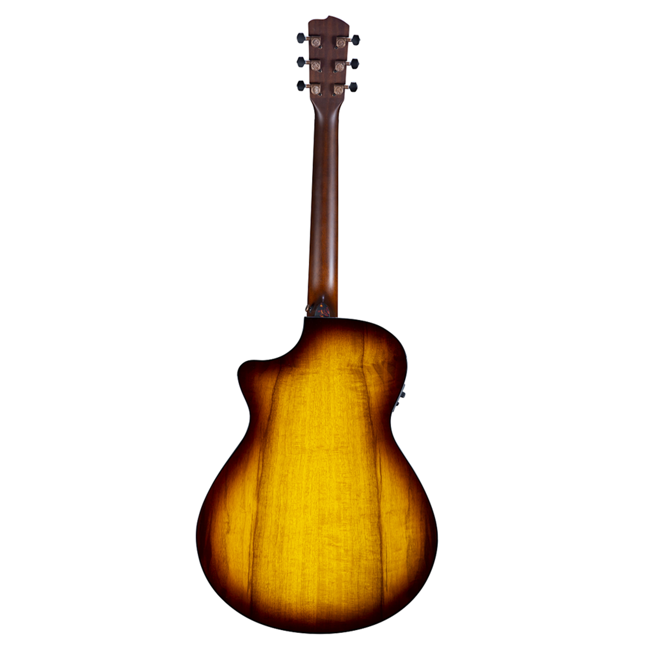 Breedlove BL-PUCERTO-TE Pursuit Exotic Series Concerto Tiger's Eye CE Myrtlewood-Myrtlewood