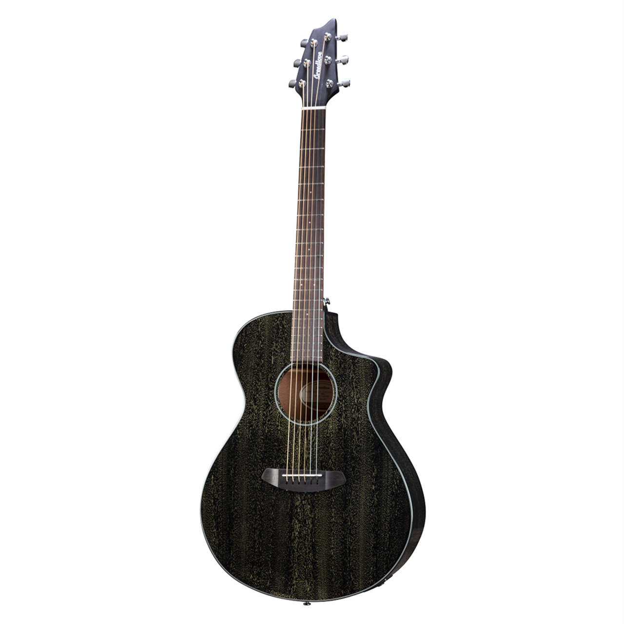 Breedlove BL-RFCERTBG Rainforest Series Concert Black Gold CE African Mahogany-African Mahogany