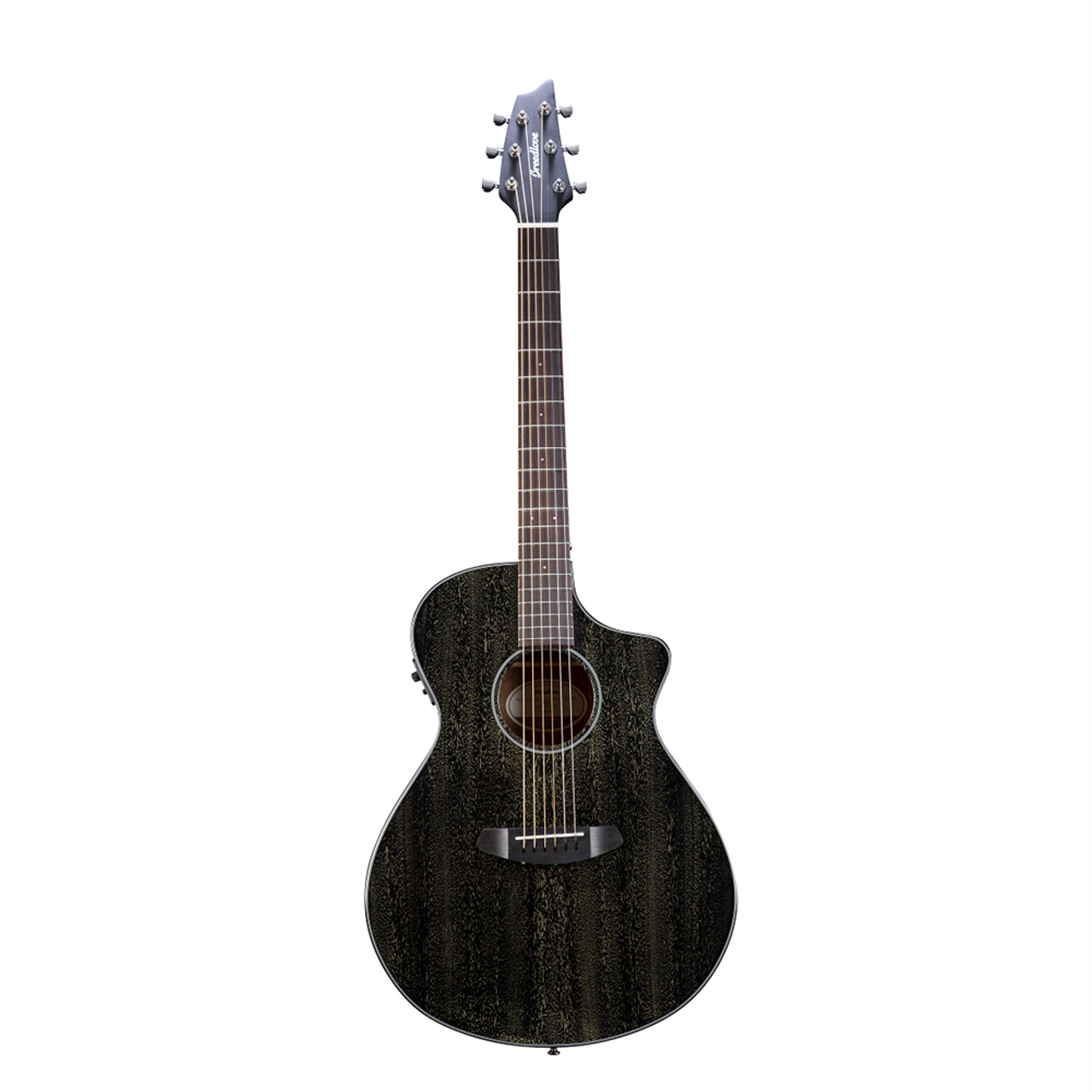 Breedlove BL-RFCERTBG Rainforest Series Concert Black Gold CE African Mahogany-African Mahogany