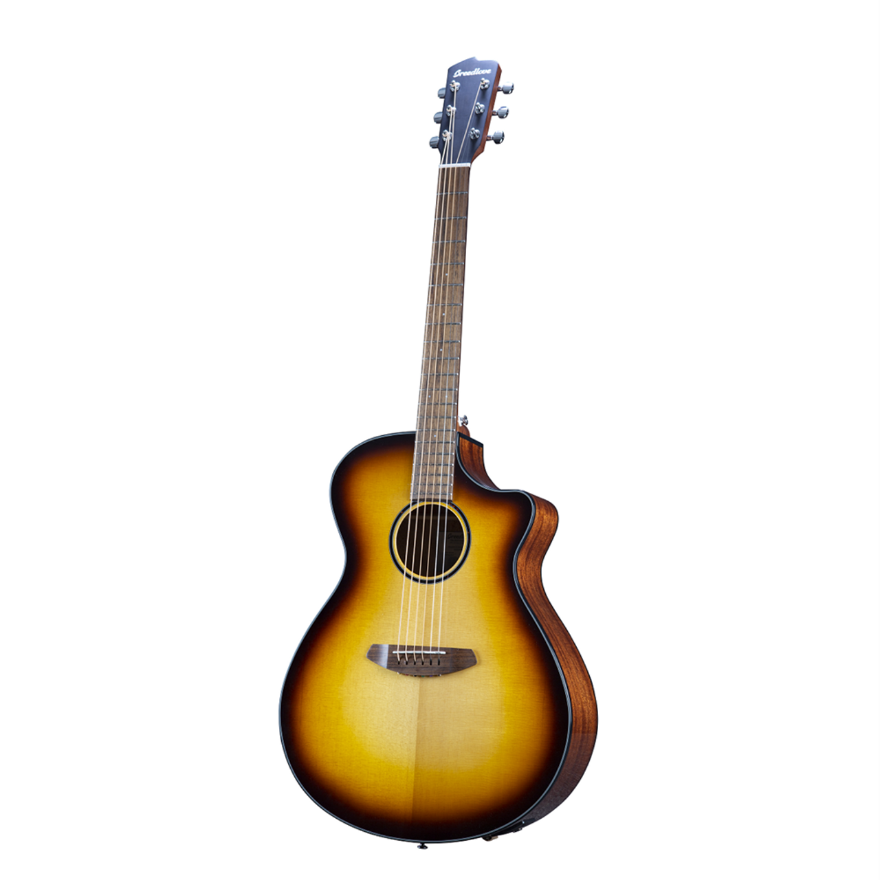 Breedlove BL-DSCEBCERTO Discovery Series Concerto Edgeburst CE Sitka-African Mahogany