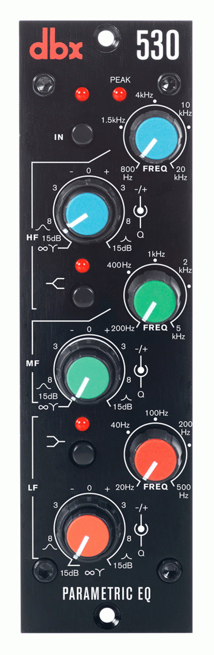 DBX 530 3-BAND PARAMETRIC EQ