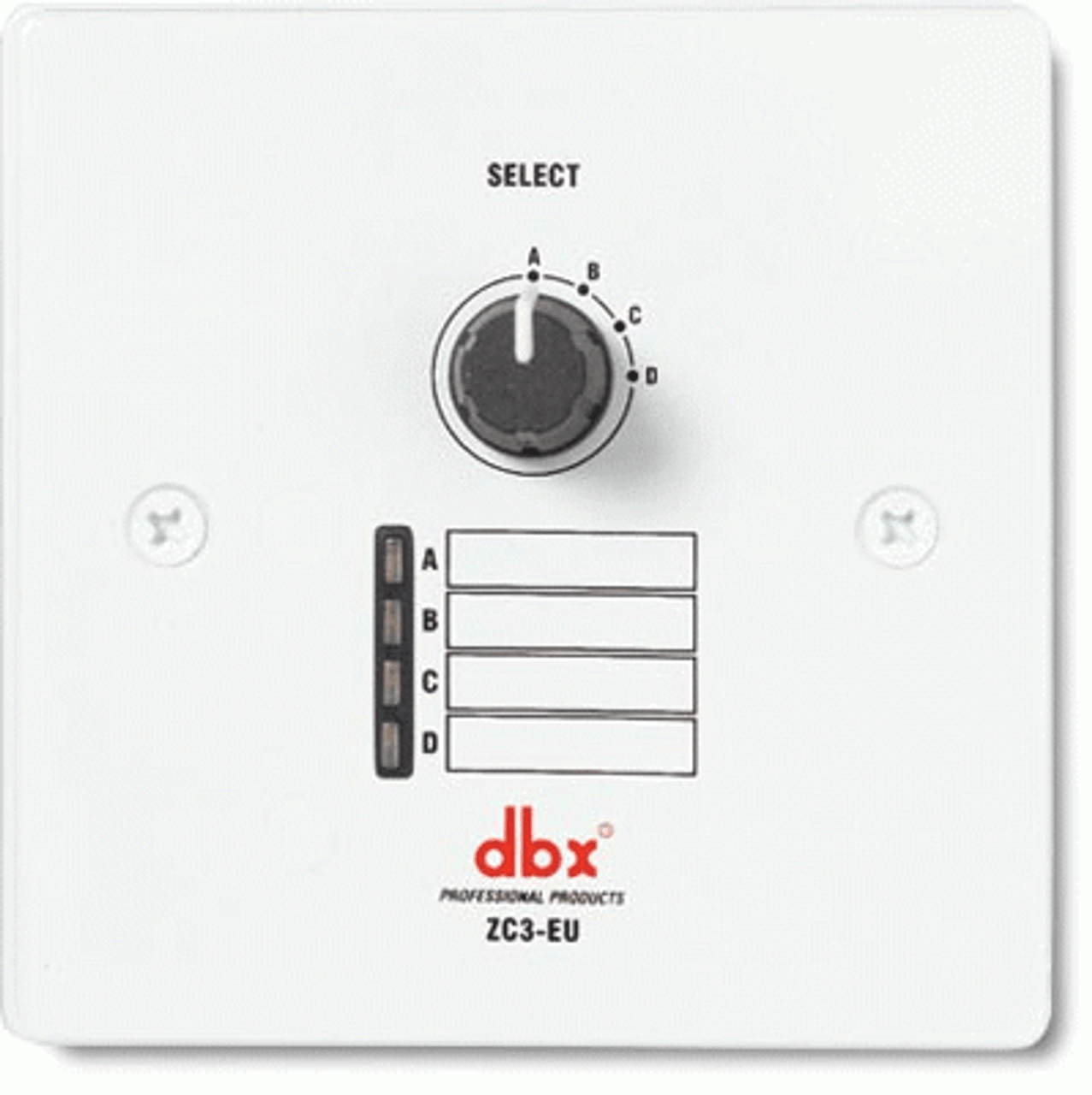 DBX ZC3 WALL MNT PRGM SELECTER ZONE CONTROLLER