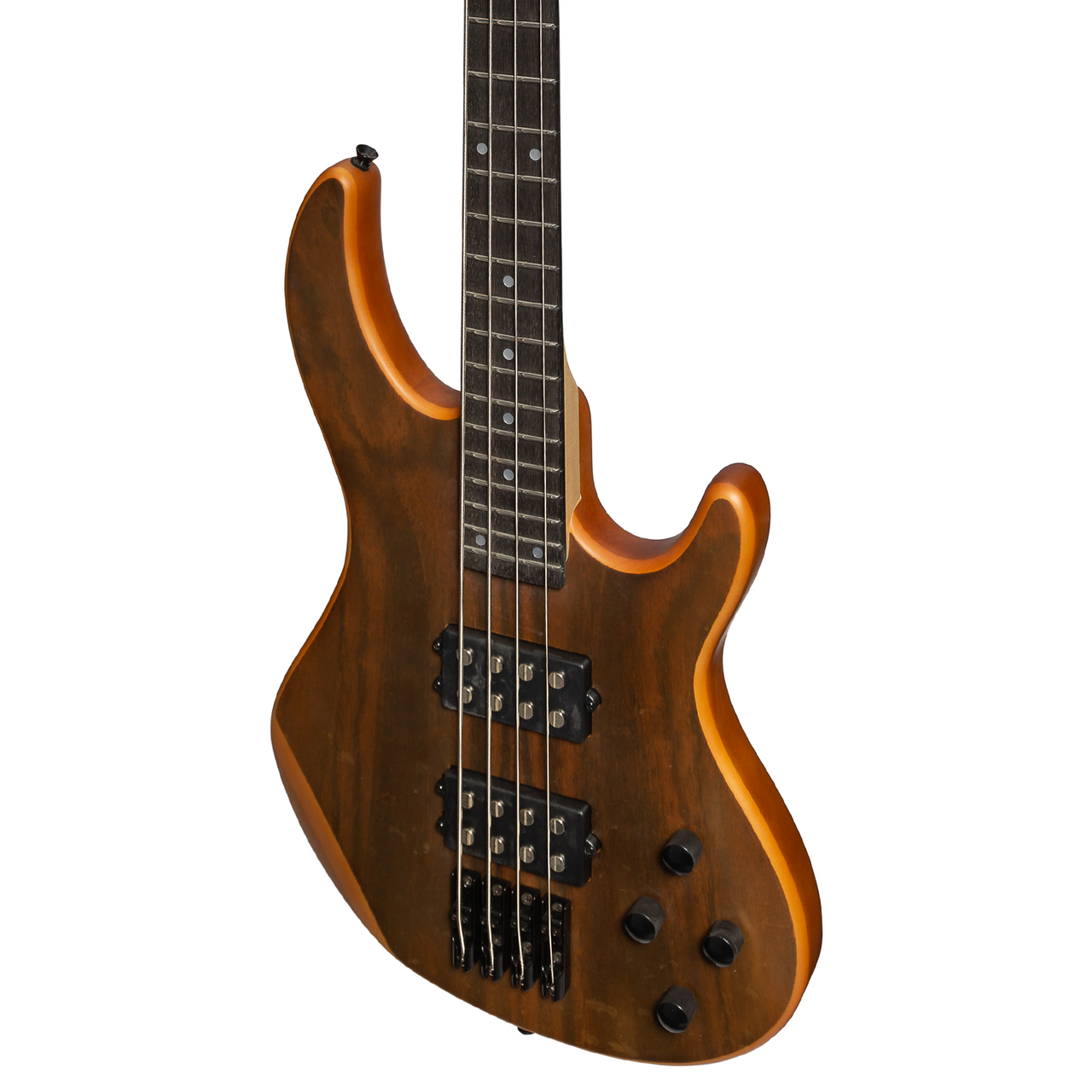 J&D Luthiers 4-String M-Style Contemporary Active Electric Bass Guitar (Rosewood)