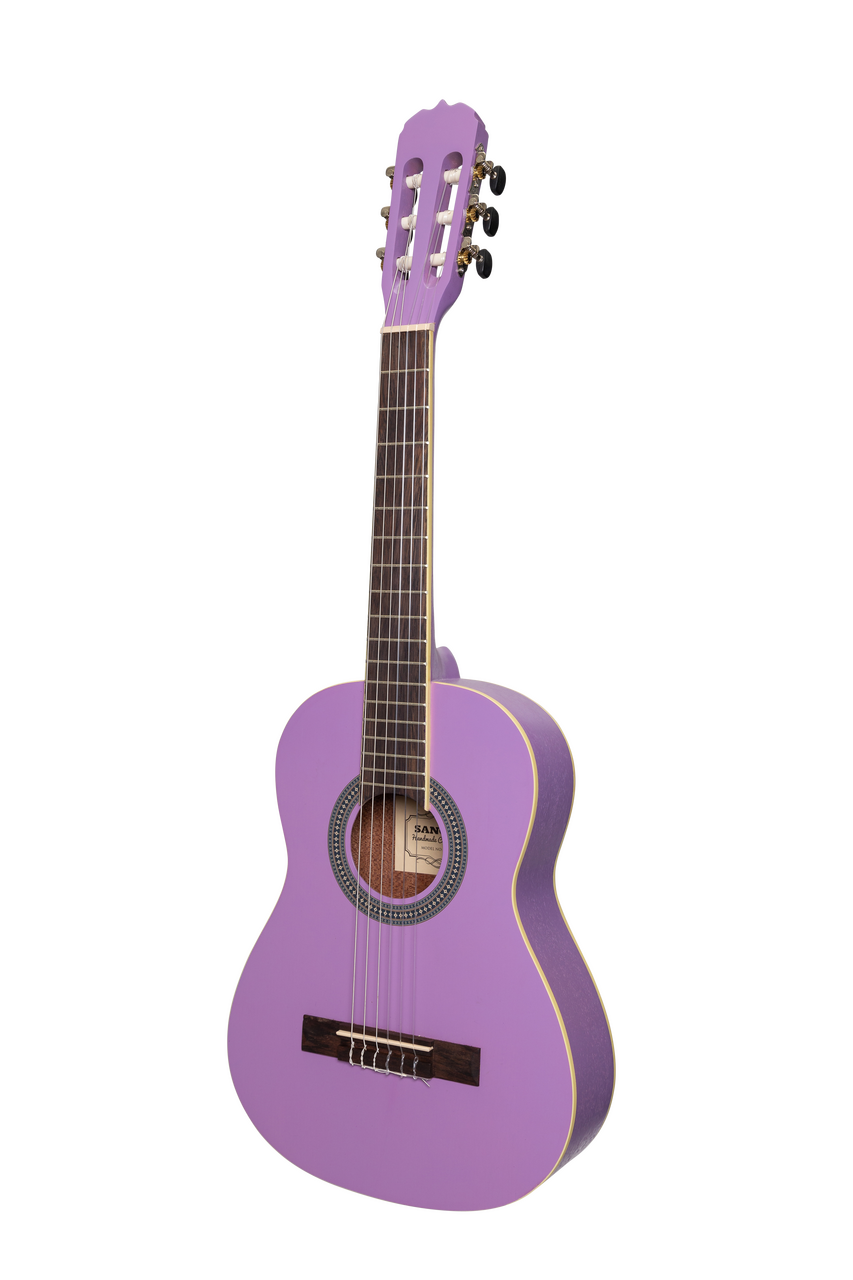 Sanchez 1/2 Size Student Classical Guitar Pack (Purple)