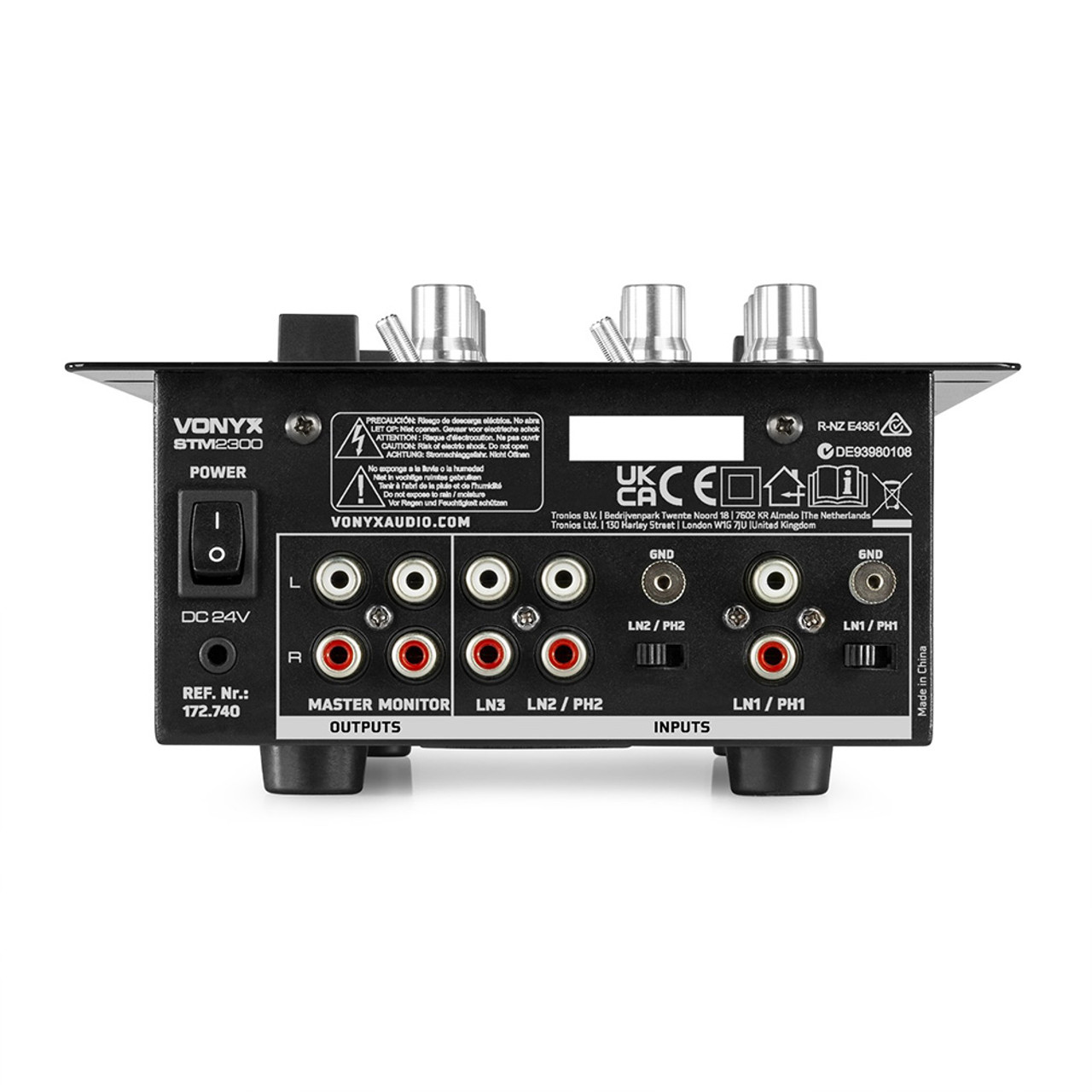 VONYX STM-3020B, 4ch. Dj Mixer/USB MP3 display