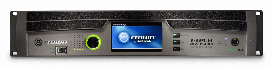 CROWN IT5000HD 2CH 2500W@4OHM POWER AMP