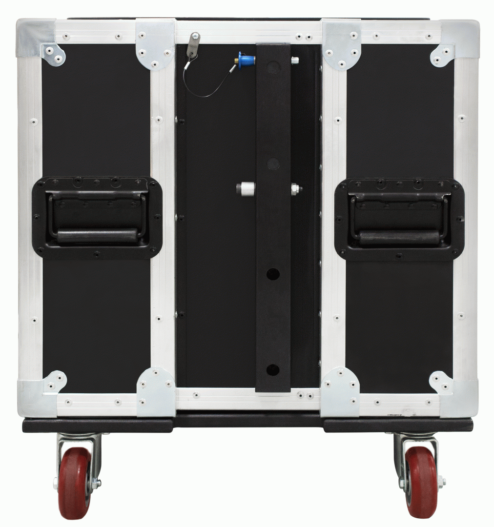 CROWN VRACK 3 X IT12000HD AMPLIFIERS RACK PD + I/O