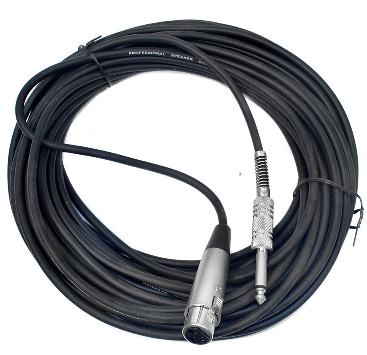 Leem 50ft Speaker Cable (1/4" Straight TS - XLR Female)