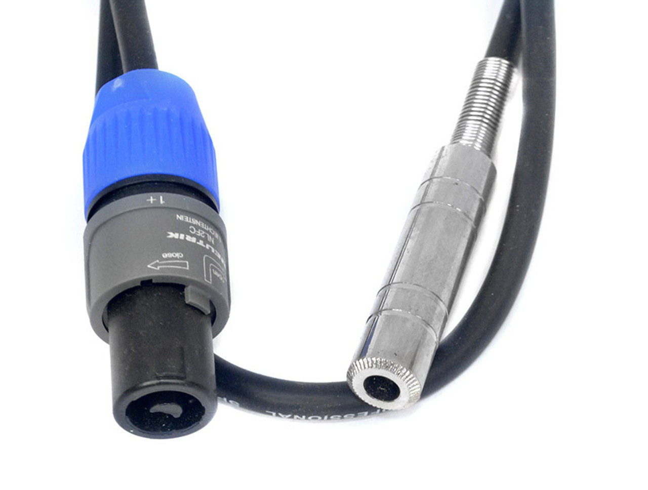 Leem 3ft Speaker Cable (1/4 TS Female Adaptor - Speakon Female)