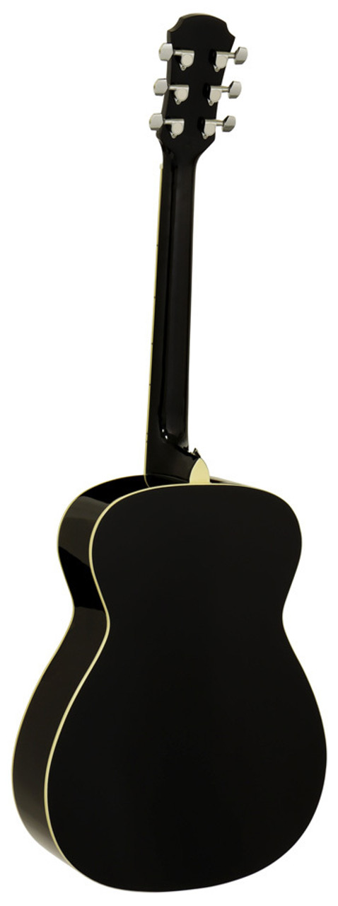 Aria AFN-15 Prodigy Series AC/EL Folk Body Guitar in Black