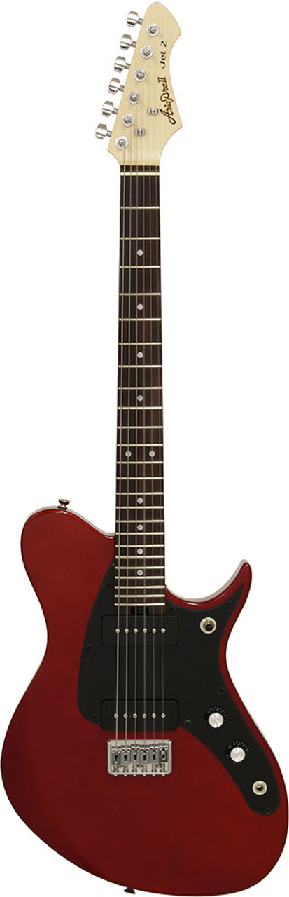 Aria J Series J-2 Electric Guitar in Candy Apple Red