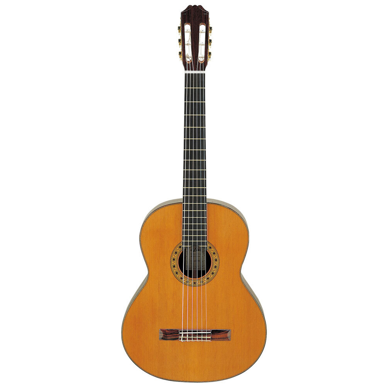 Aria AC75B AC-Series Bass Classical/Nylon String Guitar in Natural Finish