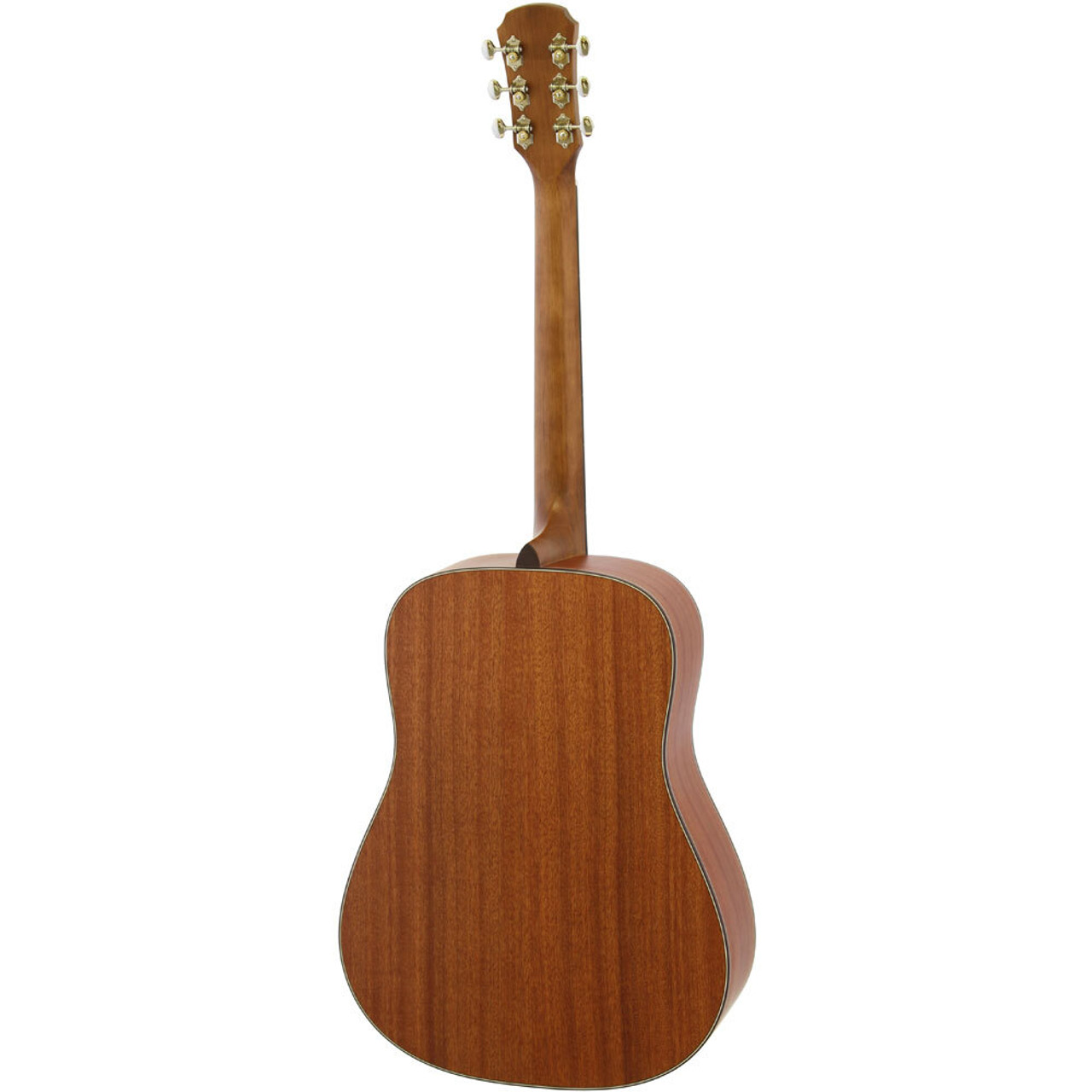 Aria 100 Series Dreadnought Body Acoustic Guitar in Matte Natural