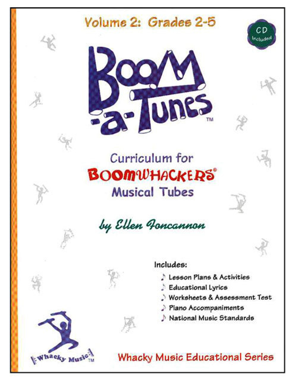 Boomwhackers "Boom-a-Tunes Volume 2" Curriculum Book/CD