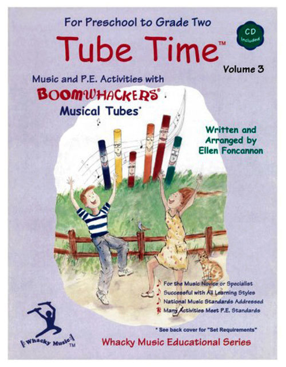 Boomwhackers "Tube Time Volume 3" Book/CD