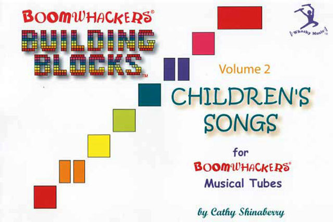Boomwhackers "Building Blocks Childrens Songs Volume 2" Book Only
