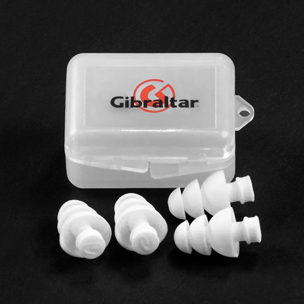 Gibraltar Ear Protection in Plastic Carry Case - 2 Pair