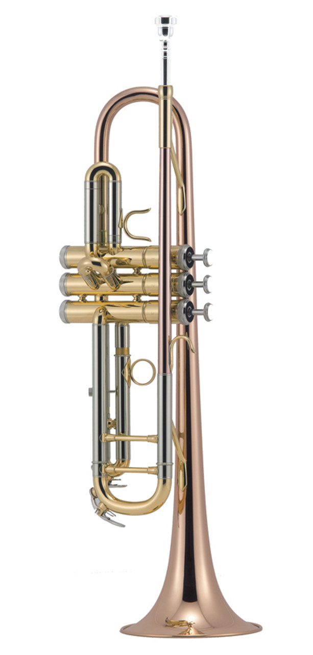 J.Michael TR450 Trumpet (Bb) in Clear Lacquer Finish