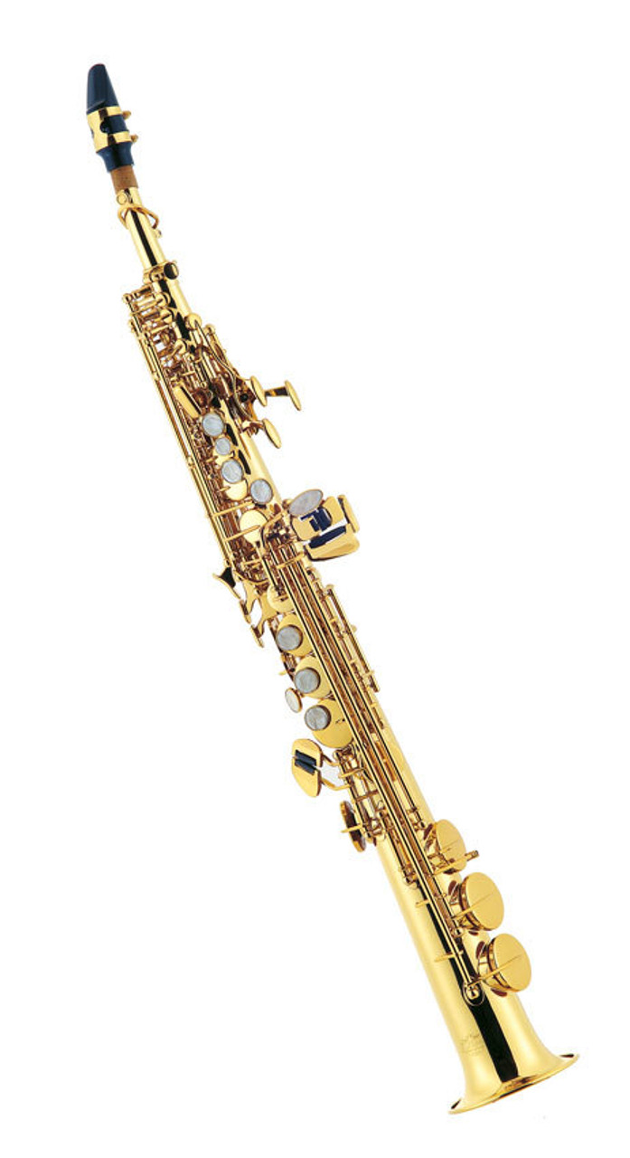 J.Michael SP650 Soprano Saxophone (Bb) in Clear Lacquer Finish
