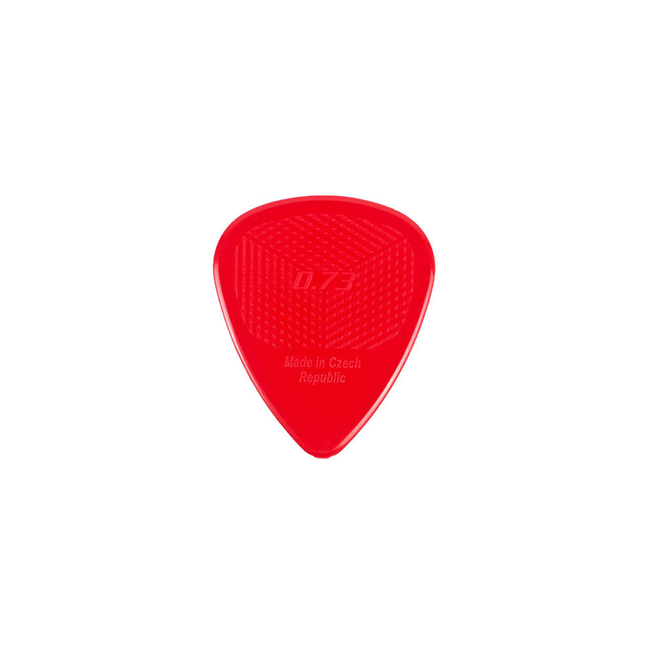 Janicek D-Grip Standard Series Pick in Red (0.73mm) -36pk