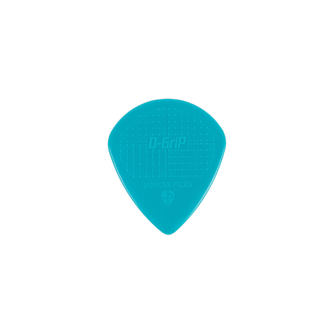 Janicek D-Grip Jazz-A Series Pick in Turquoise (0.88mm) -36pk