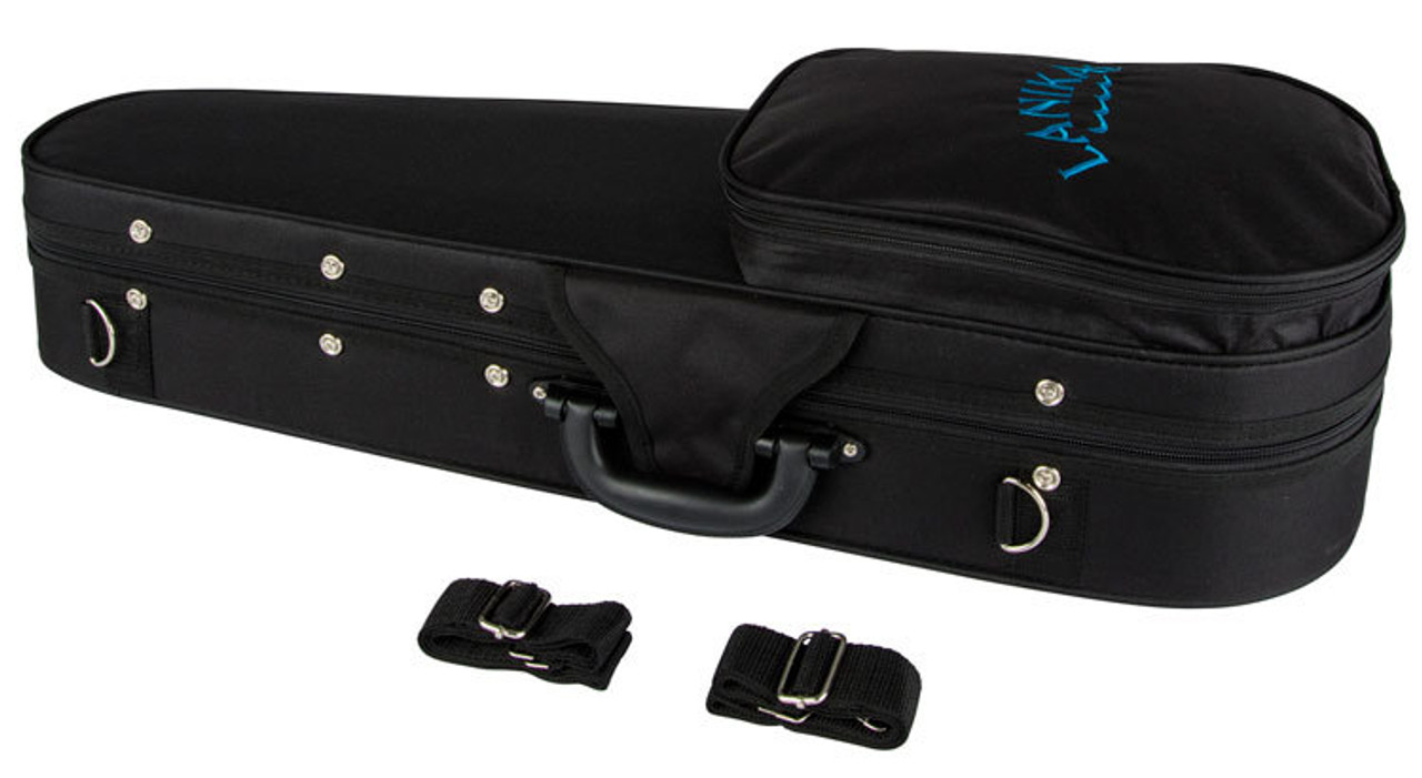 Lanikai Polyfoam Tenor Ukulele Case in Black