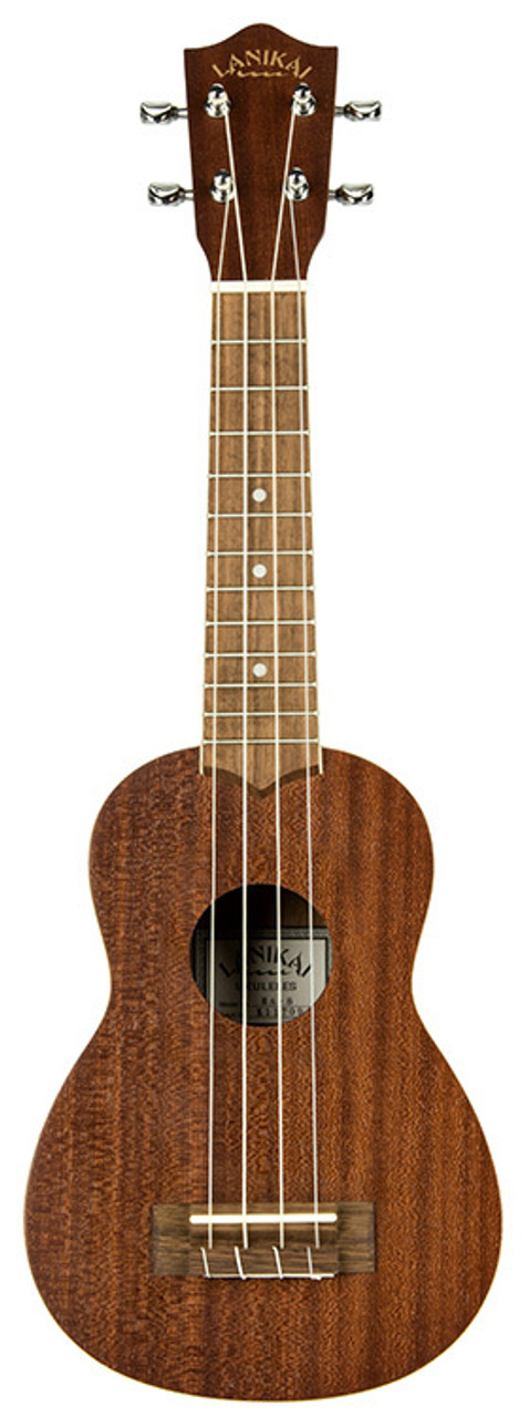 Lanikai Mahogany Series Soprano Ukulele in Natural Satin Finish