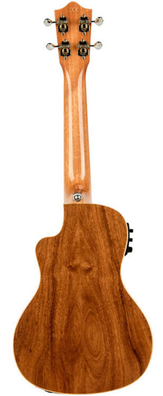 Lanikai Acacia Series All Solid Concert AC/EL Ukulele in Natural Gloss Finish