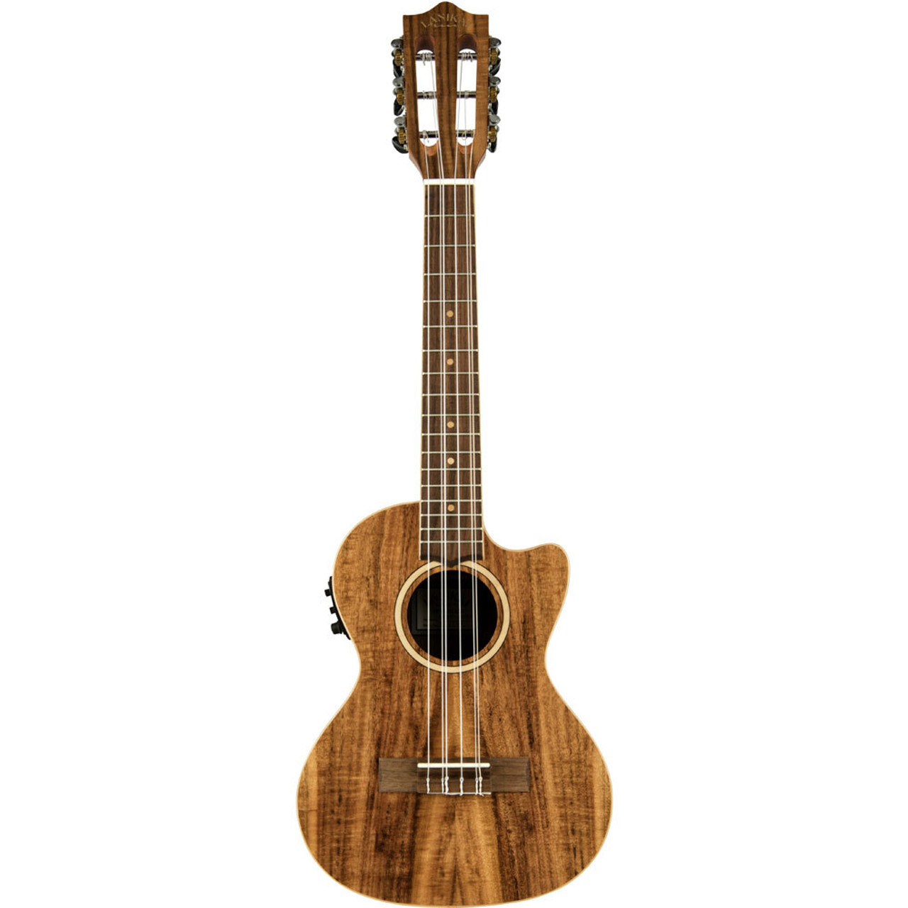 Lanikai Acacia Series 6-String Tenor AC/EL Ukulele in Natural Satin Finish