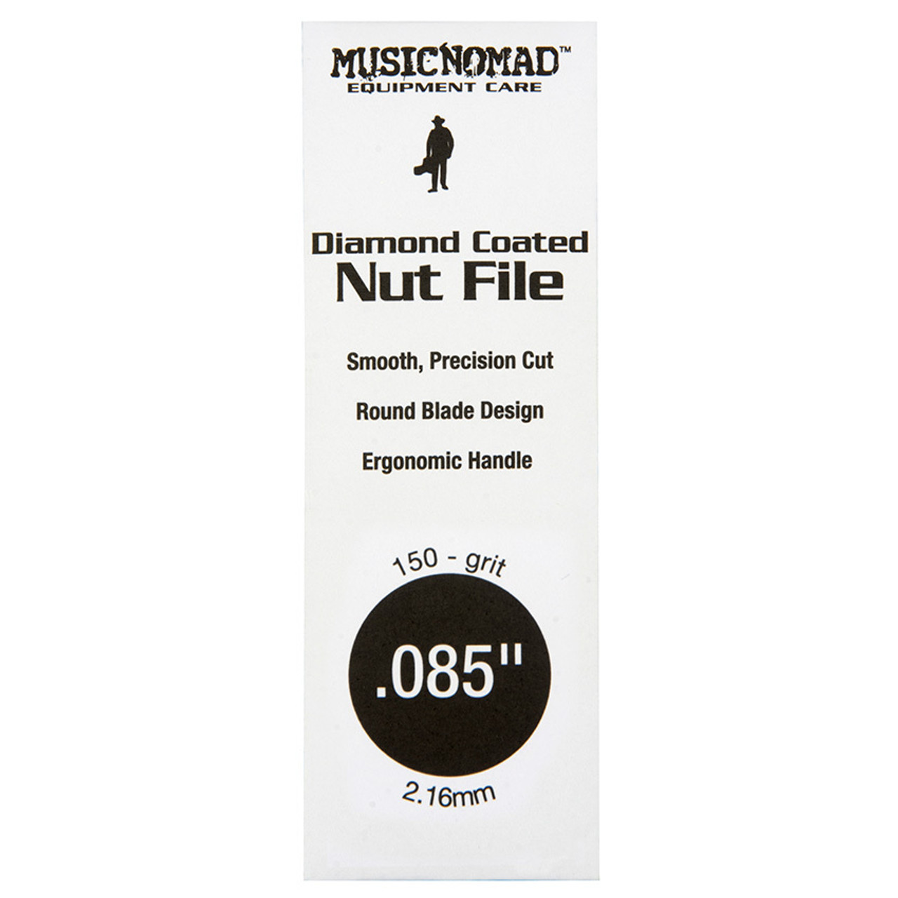 Music Nomad Diamond Coated 085" Nut File (1-Pce)
