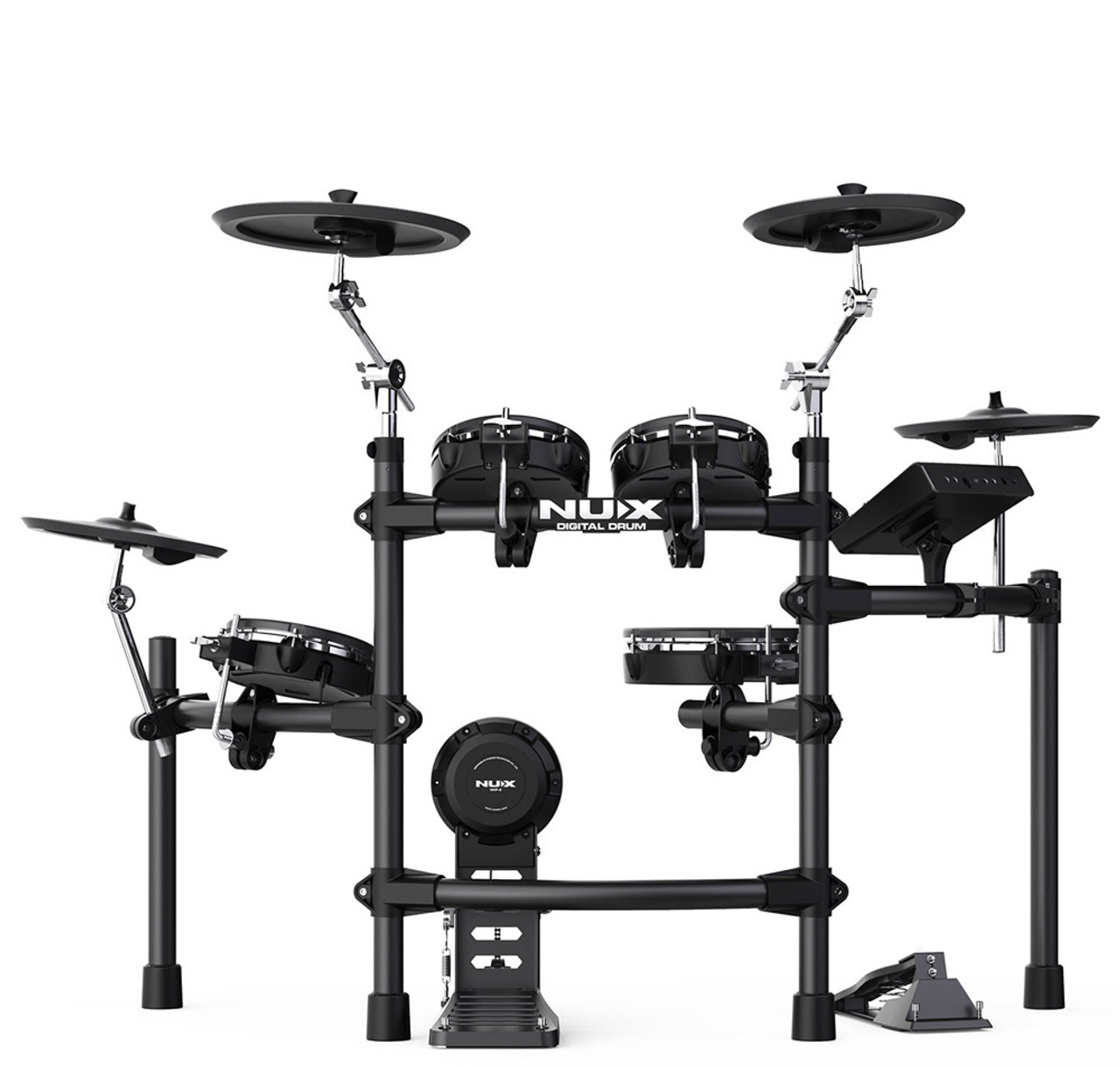 NU-X DM7X Professional 9-Piece Electronic Drum Kit with All Mesh Heads