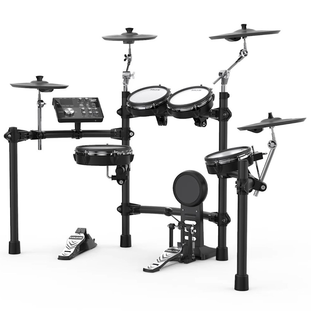 NU-X DM7X Professional 9-Piece Electronic Drum Kit with All Mesh Heads