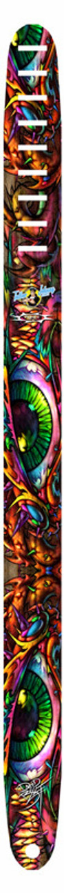 Perris 2.5" Leather Hi-Res "Tattoo Johnny" Licensed Guitar Strap