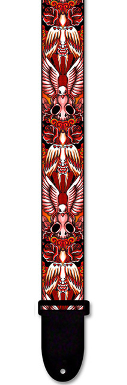 Perris 2" Polyester "Tattoo Johnny" Licensed Guitar Strap