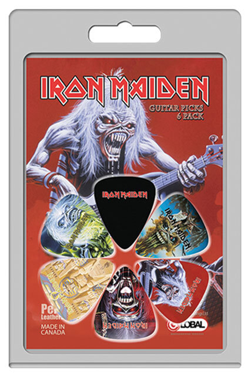Perris 6-Pack Iron Maiden Licensed Guitar Picks Pack