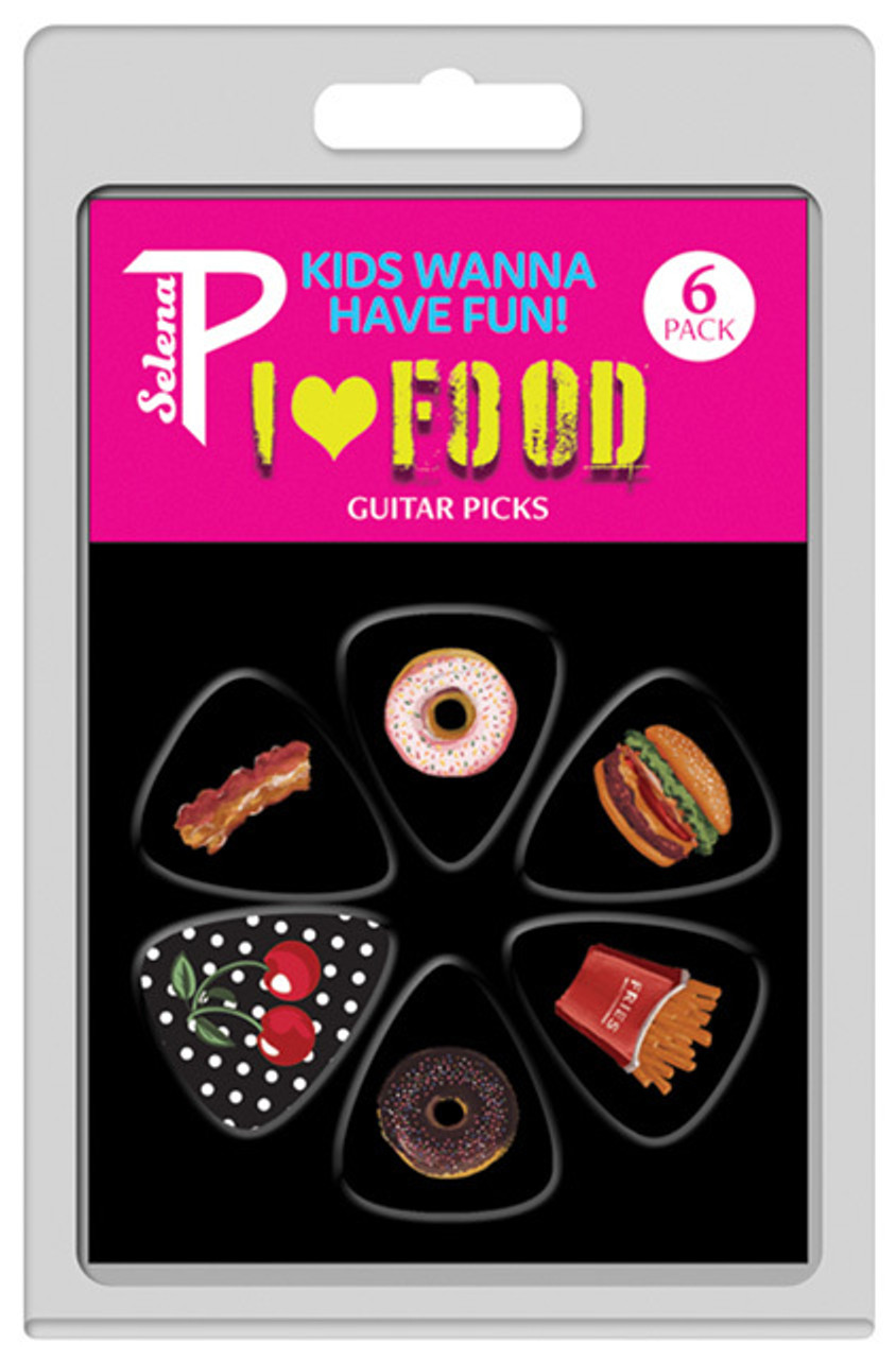 Perris 6-Pack "Kids Wanna Have Fun, I Love Food Collection" Selena Perris Picks Pack