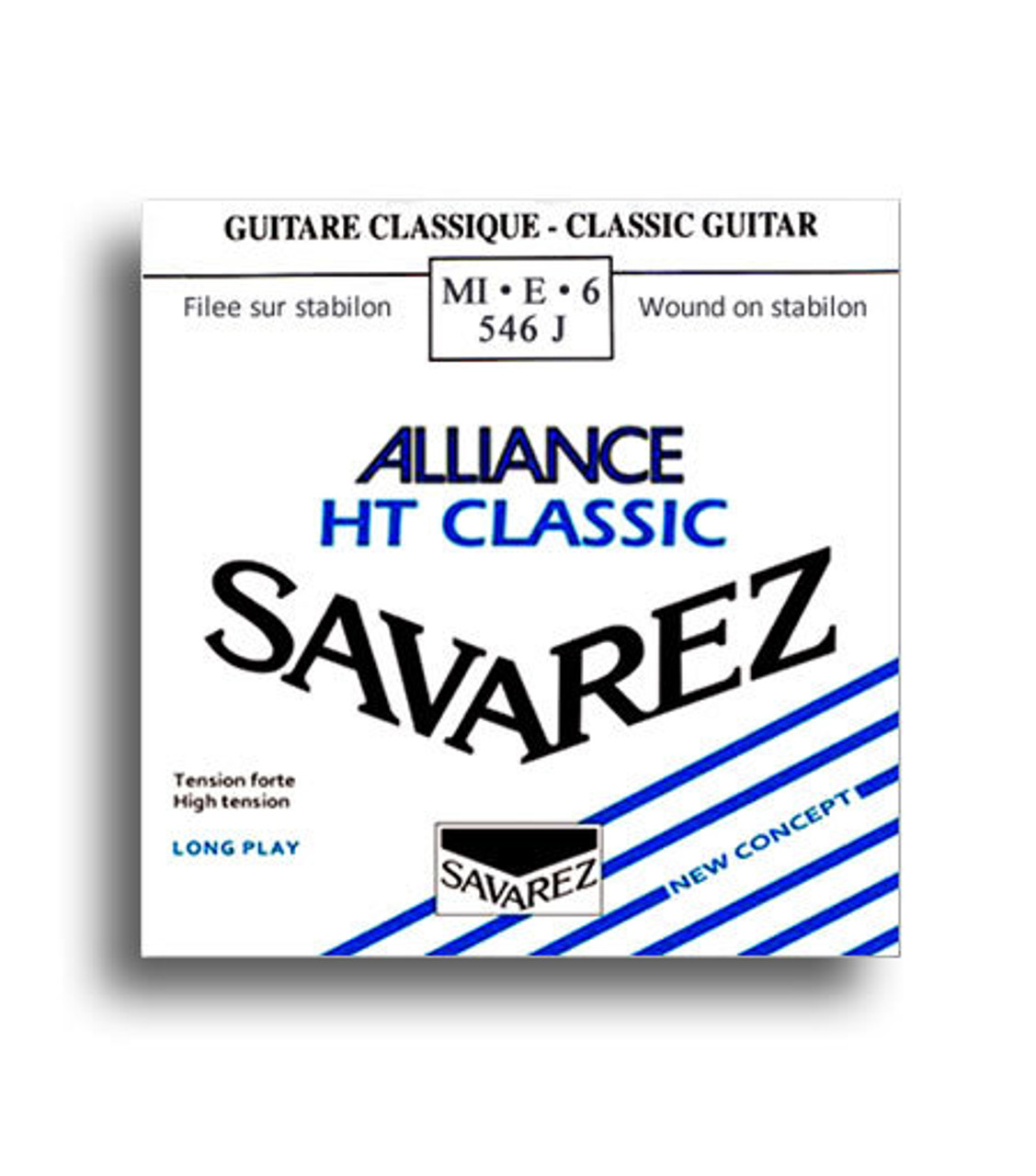 Savarez 546J Alliance HT Classic High Tension (E-6th) Single Classical Guitar String