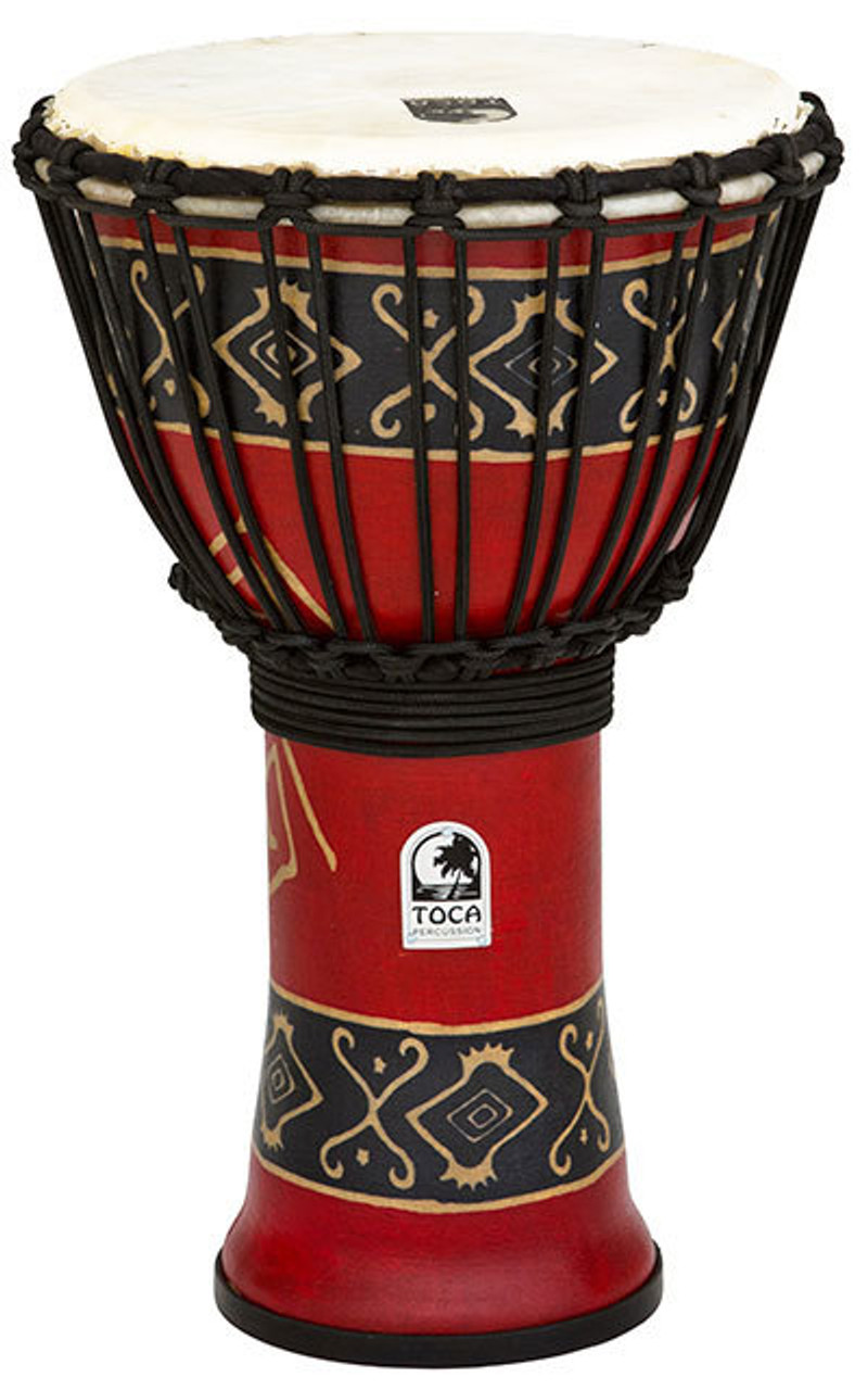 Toca Freestyle 2 Series Djembe 9" in Bali Red