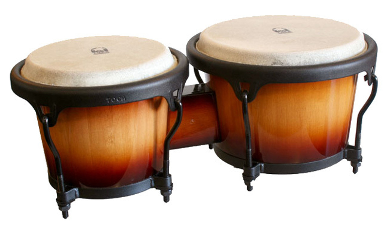 Toca 7 & 8-1/2" Players Series Wooden Bongos in Sunburst