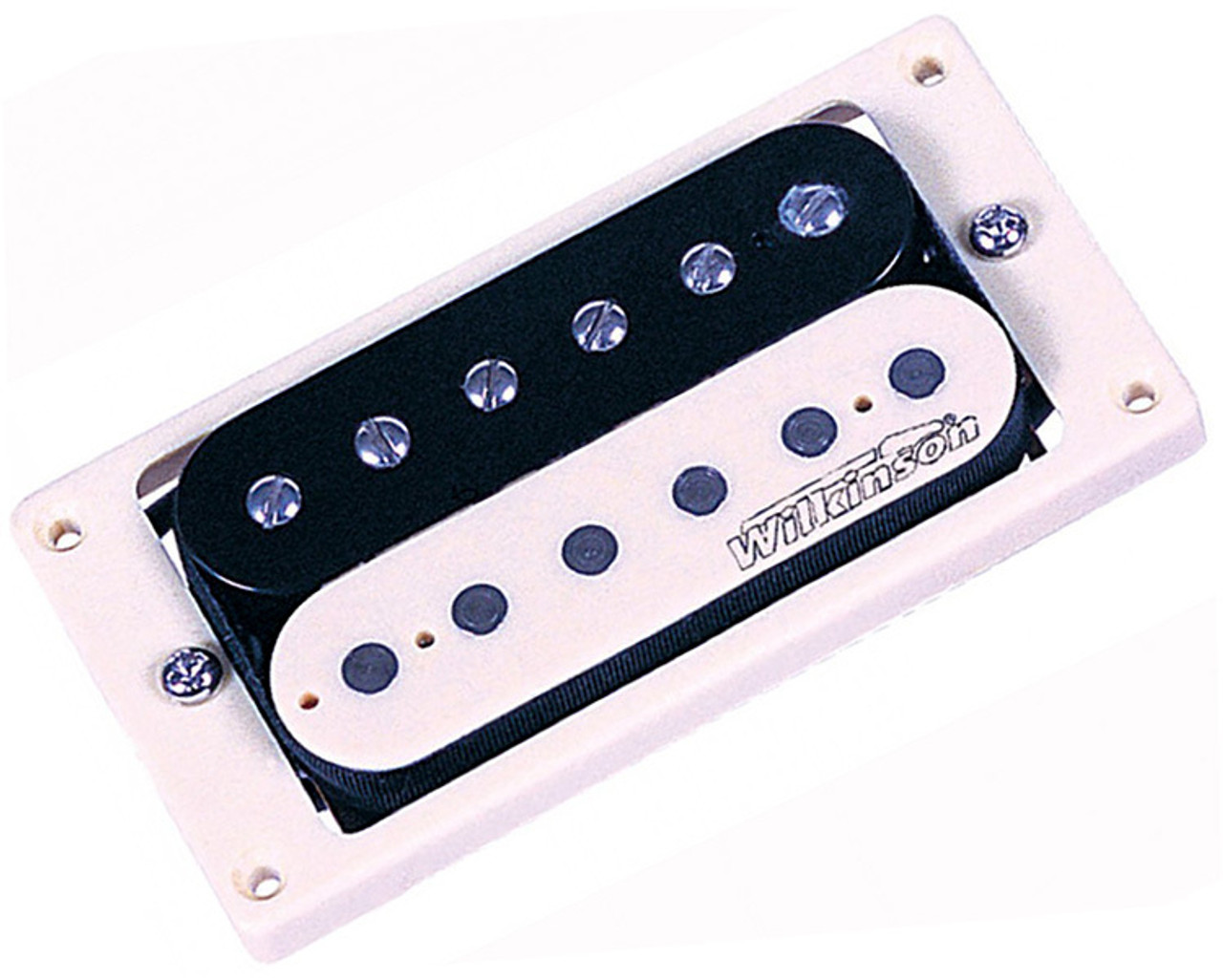 Wilkinson Zebra Double Coil Pickup in Black/White - Bridge