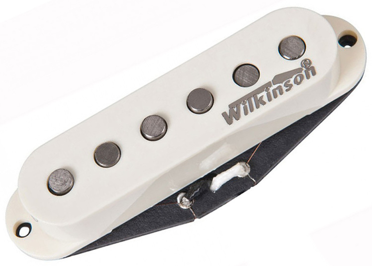 Wilkinson 60's Style Single Coil Pickup in White - Middle
