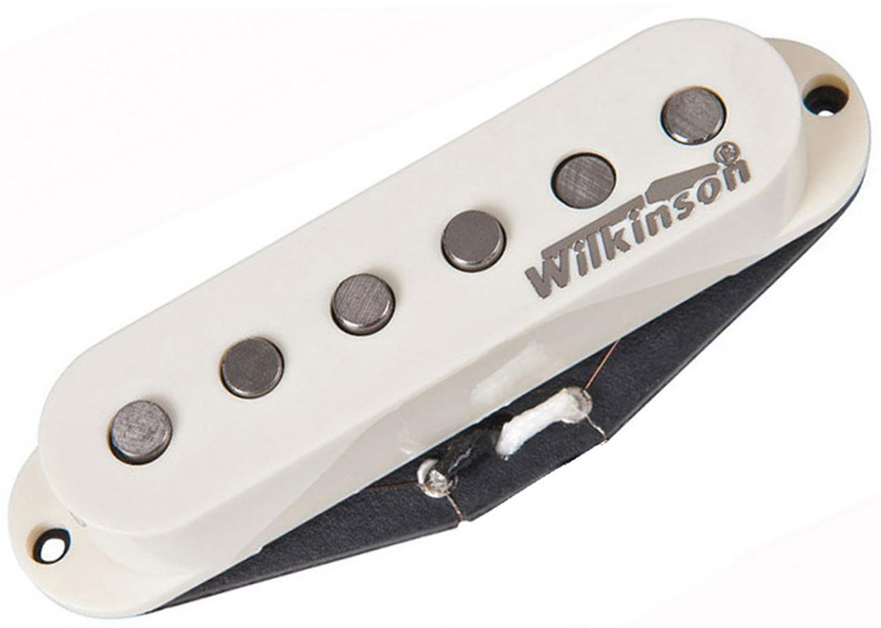 Wilkinson 60's Style Single Coil Pickup in White - Neck