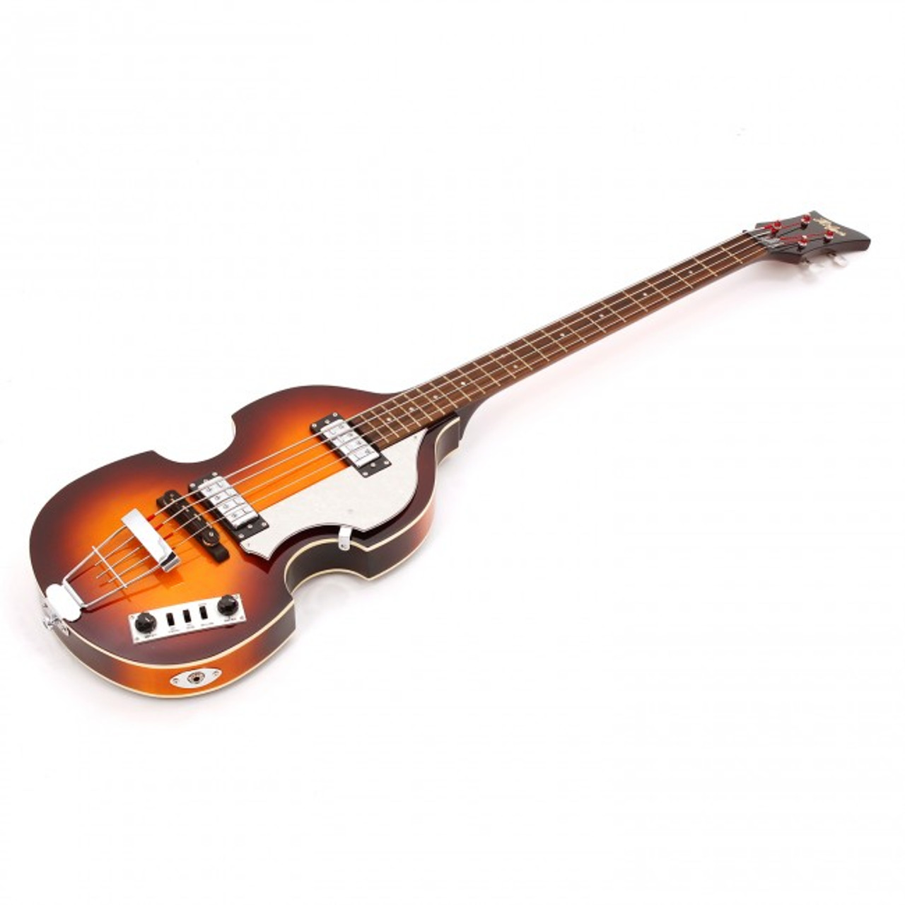 Hofner 01-HI-BB-SB-0 Ignition Violin Bass, Sunburst, With Case