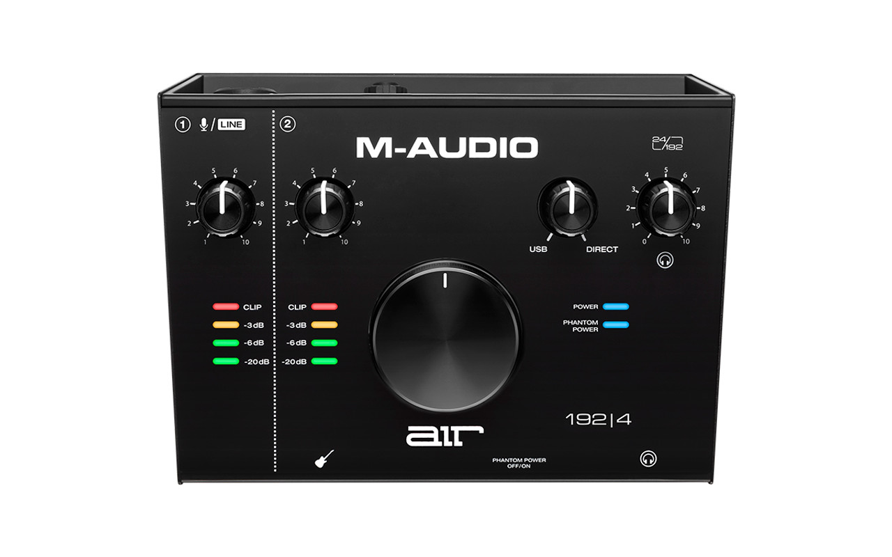 M-AUDIO AIR192 | 4: 2-IN 2-OUT 24/192 I|O USB