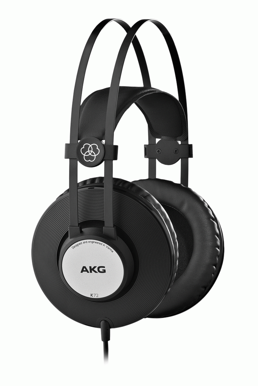 Korg B2 88 Weighted Hammer Action Digital White With Akg K-72 Headphones
